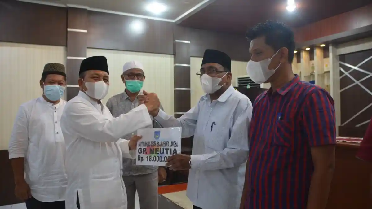 7.000 Fakir Miskin Kota Langsa Dapat Bantuan Meugang dari Pemko Langsa