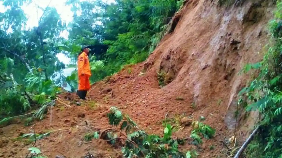 Longsor Kepung Banjarnegara, Pasca Diguyur Hujan Dua Hari, Ini Data Resmi BPBD