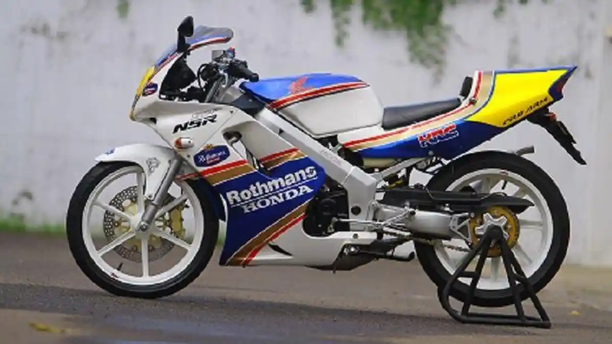Kenalan dengan Nenek Moyang Honda NSR150 Rothmans, Motor yang Bikin ...