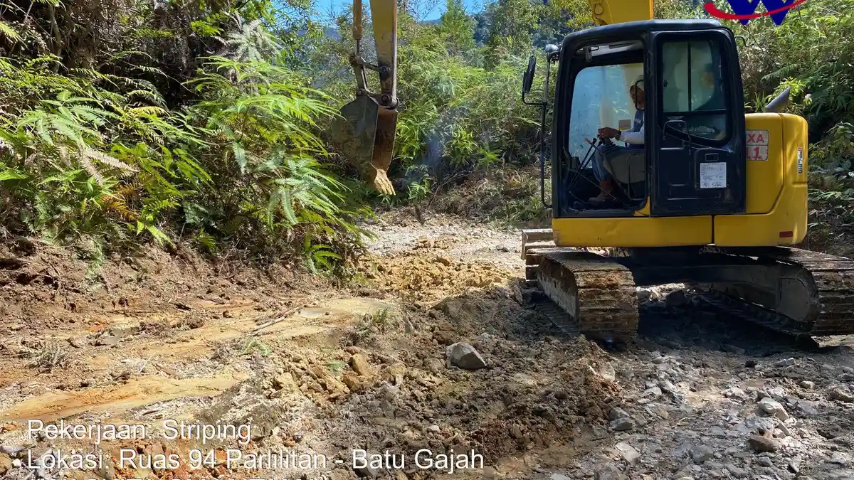 Kadis PUTR Pakpak Bharat Maringan Bancin: Pembangunan Jalan Delleng Simpon Berbiaya Rp18,2 Miliar