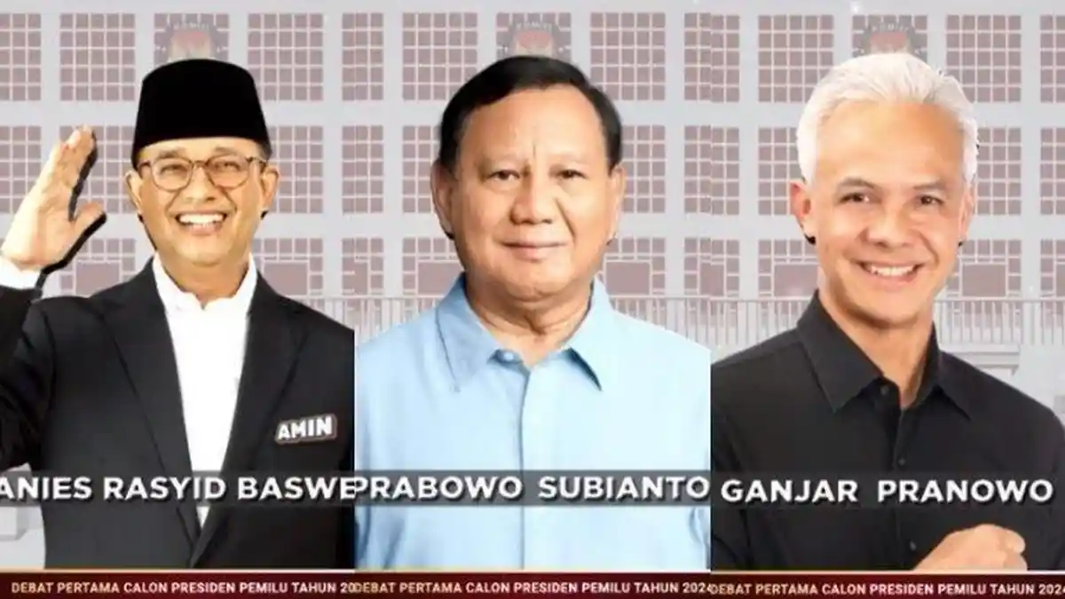 3 Hasil Survei Elektabilitas Capres 2024 Sebelum Debat Terakhir Capres Malam Ini