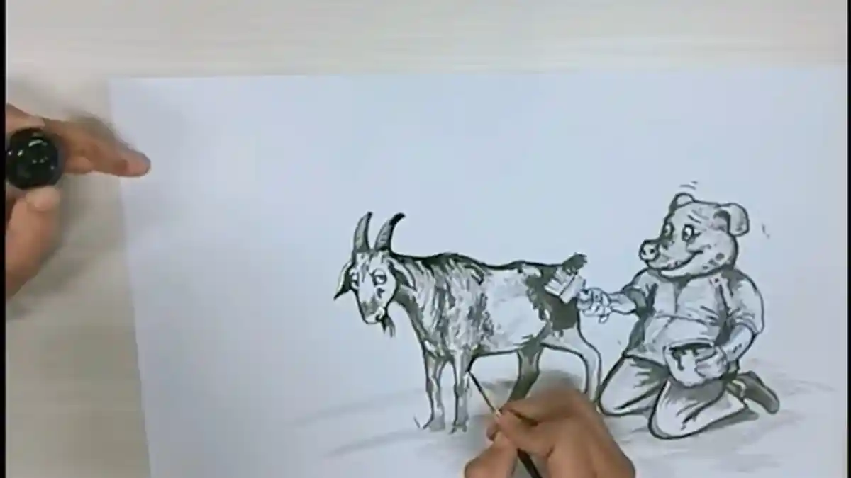 Ayo Belajar Menggambar! Tutorial Gambar Kambing, TIPS: Jangan Batasi Kreativitas
