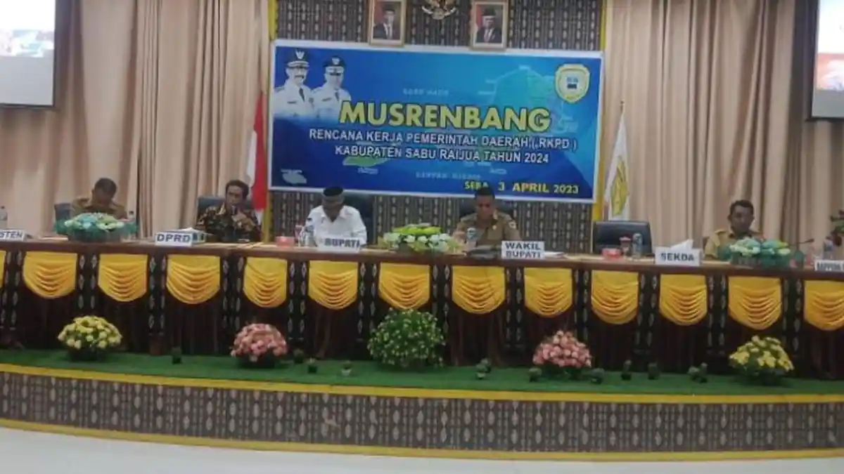 Musrenbangkab Sabu Raijua, Ini Harapan Ketua DPRD Kepada Pemda 