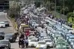 Aksi Unjuk Rasa Pengemudi Angkutan
