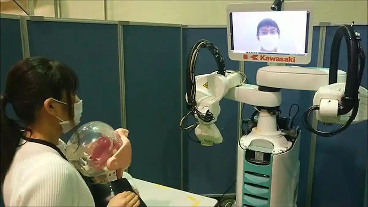 Pemda Kobe Jepang Kerjasama Medicaroid Corporation Implementasikan Robot Buat Pengujian Tes PCR