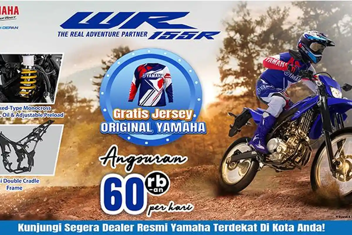 Yamaha Hadirkan Warna dan Grafis Baru WR 155 R Demi Manjakan Konsumen