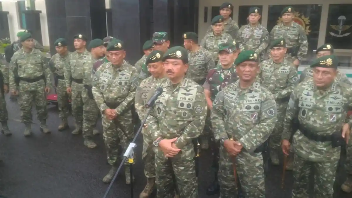 Panglima TNI Tegaskan Tidak Ada Anggota Paspampres Yang Terima Uang