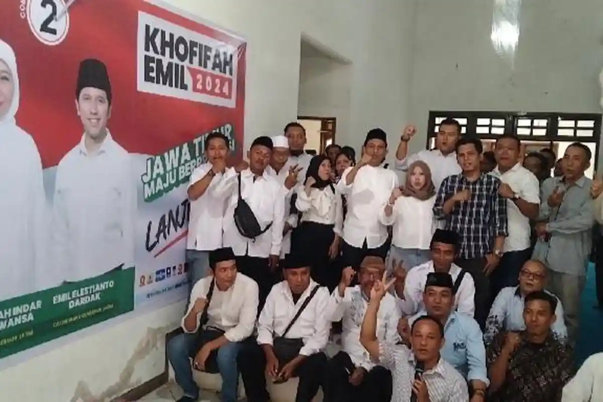 TPD Khofifah - Emil Optimistis Target Kemenangan di Situbondo Mencapai 70 Persen