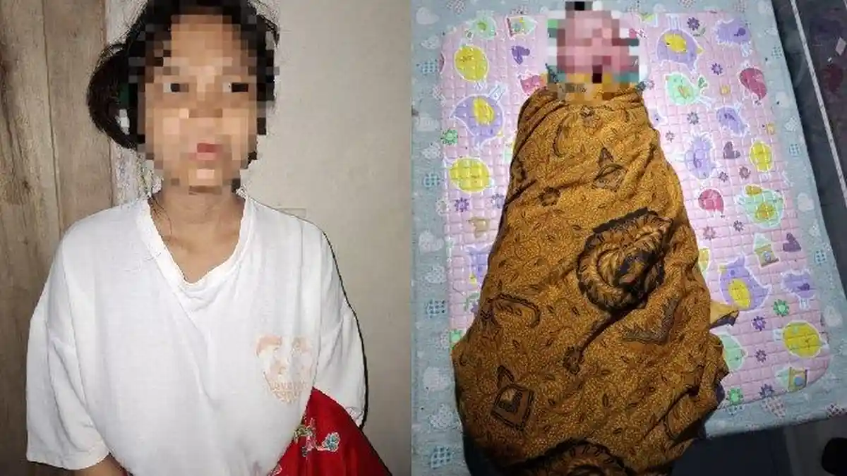 Janda Muda Buang Bayi Usai Lahiran  Secara Diam-diam, Terungkap Dari Ceceran Darah