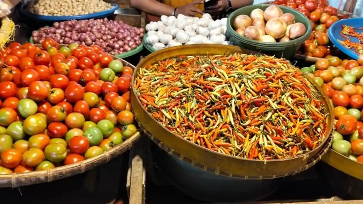 Harga Rica Turun, Cek Daftar Harga Bahan Pokok di Pasar Bersehati Manado, Sulut