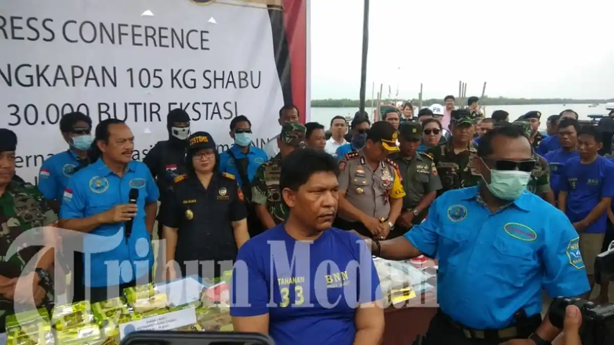 Terkuak, Anggota DPRD Ini Sering Selundupkan Narkoba ke Luar Negeri, BNN Sita Ratusan Kilo Sabu