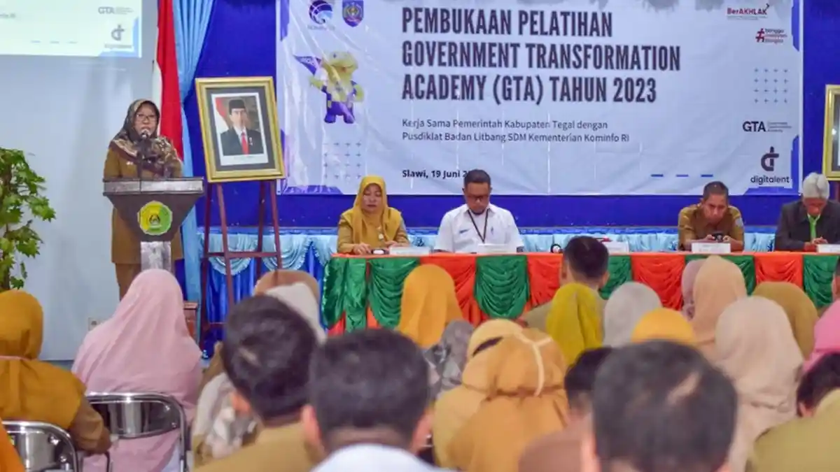 Siapkan Smart ASN, Pemkab Tegal Gelar Pelatihan Government Transformation Academy