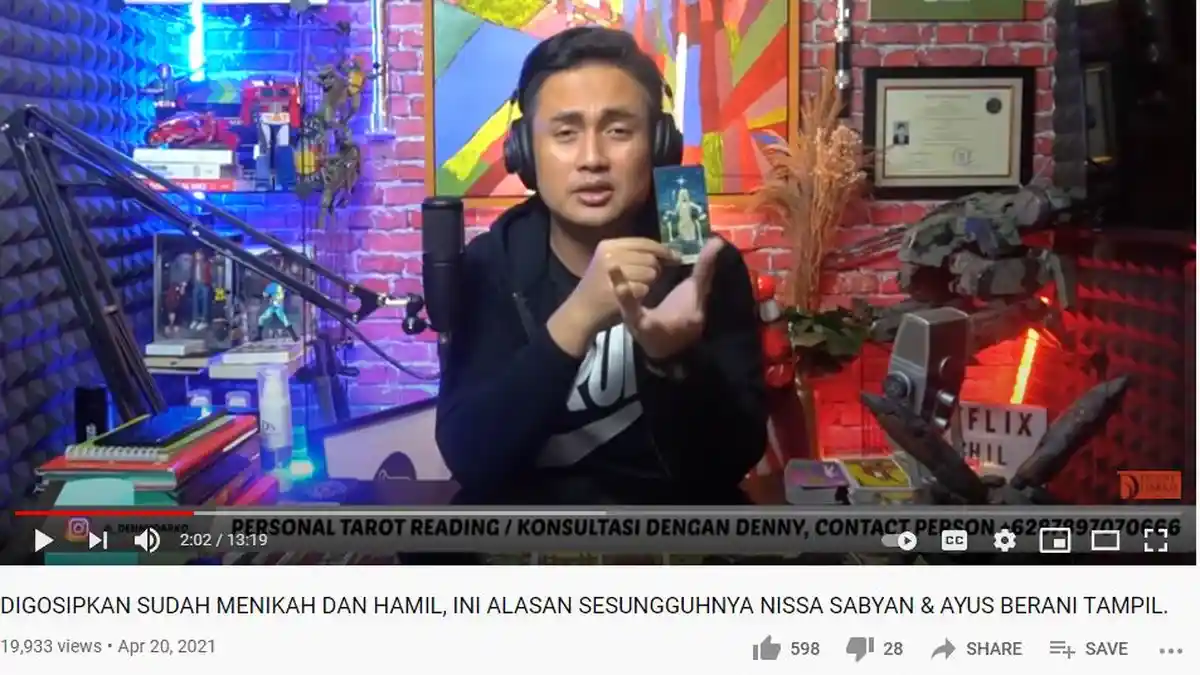 Peramal Denny Darko Sarankan Ayu Ting Ting Memperkerjakan Sosok Ini Demi Keselamatan Karir