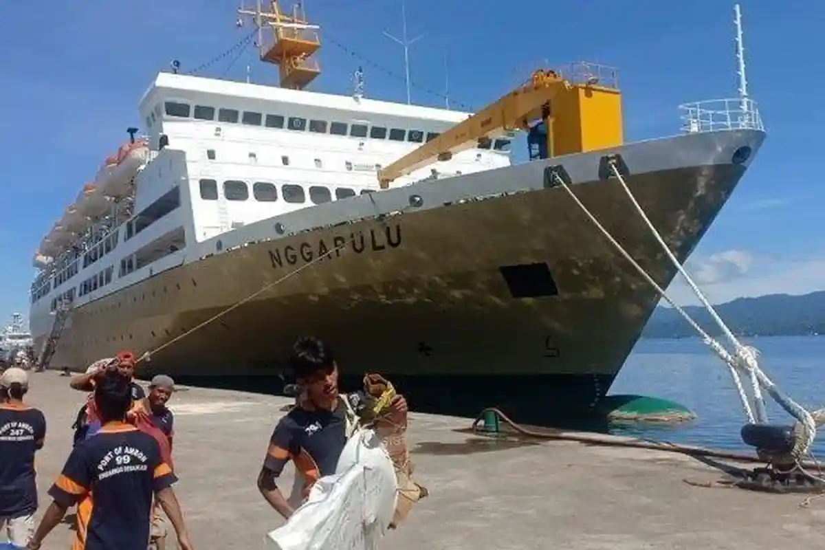 Jadwal Kapal Pelni KM Nggapulu Terbaru hingga 5 Juni 2023, Cek Waktu Kedatangan di Ambon