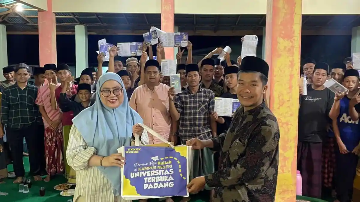 Universitas Terbuka Padang Sosialisasi ke Santri PPMINI Padang Pariaman
