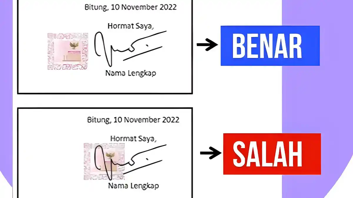 Cara Tanda Tangan e-Meterai yang Benar Untuk Pendaftaran CPNS 2023 dan PPPK
