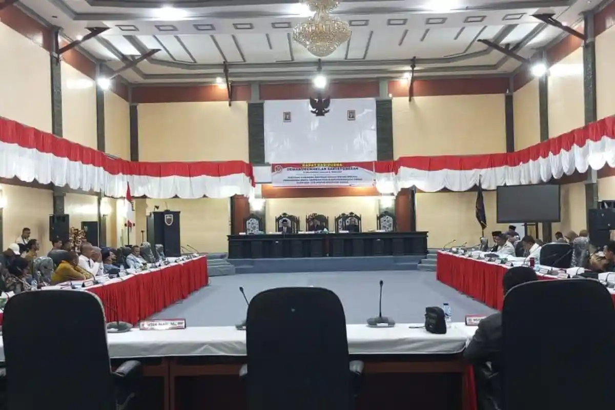 Paripurna DPRD Penetapan Ranperda RPJMD Malteng 2025-2029, Fraksi-Fraksi Parpol Setujui