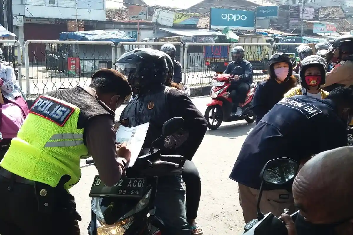 Hari Ini Mulai PSBB di Seluruh Jabar, Ada Lebih dari 250 Check Point Tersebar
