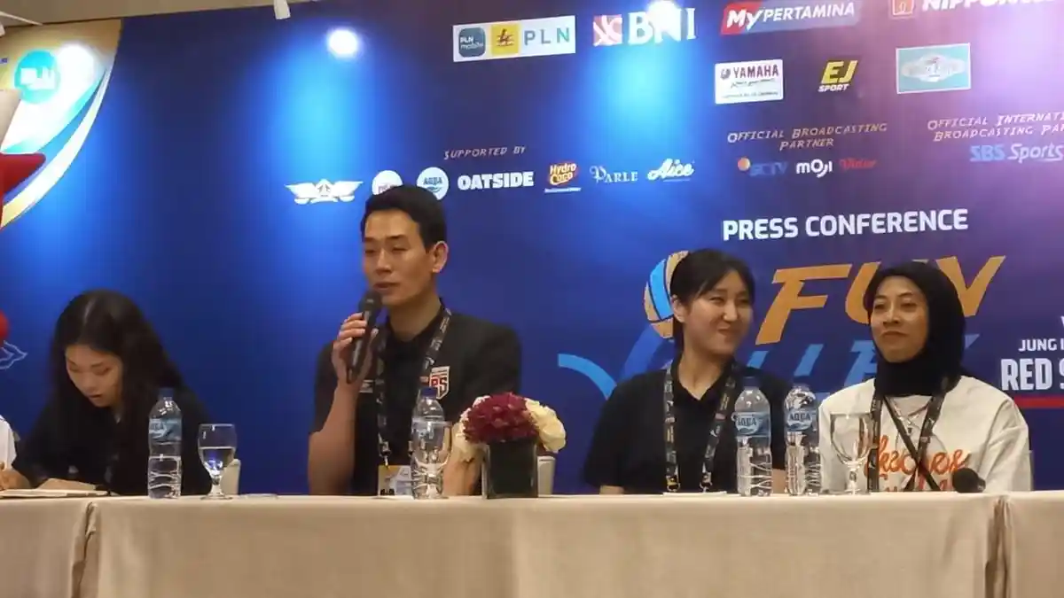 Bakal Tampil Serius, Kapten Kedua Red Sparks Bertekad Kalahkan Indonesia All Stars