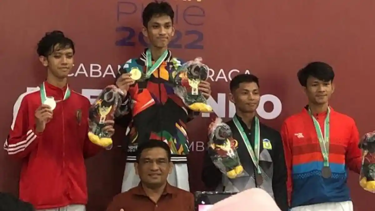 Atlet Taekwondo Persembahkan Dua Medali Emas Pertama untuk Tuan Rumah PORA Pidie