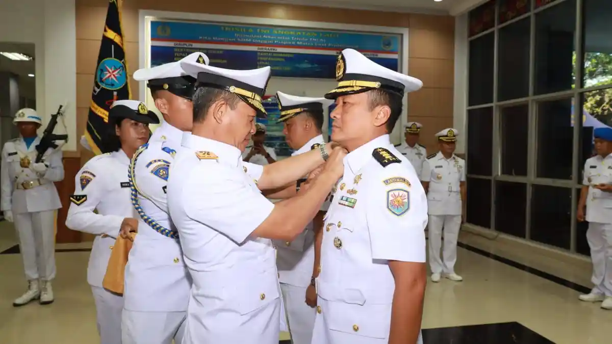 BREAKING NEWS: Pucuk Pimpinan Berganti, Kolonel Laut P Gurtom Fartianto Jabat Danlanal Ternate