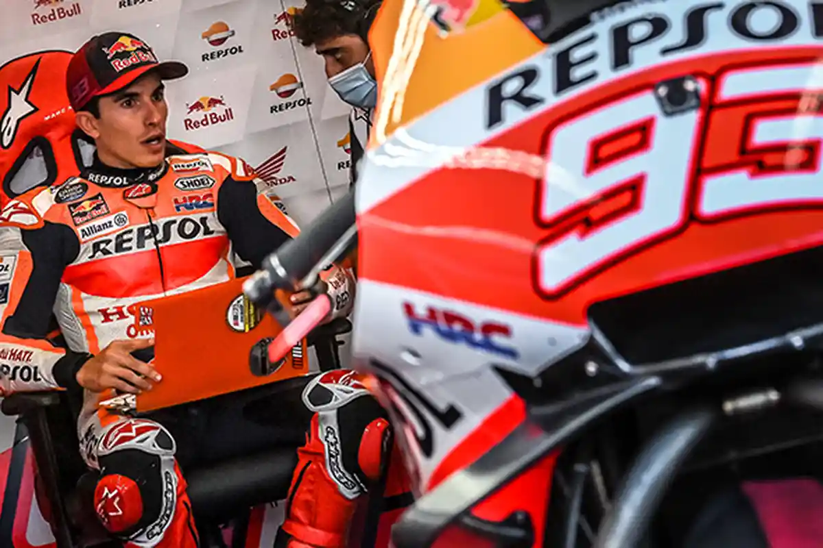 MotoGP 2021 Jepang, Marc Marquez Tak Sangka Bisa Finis Keempat di Misano
