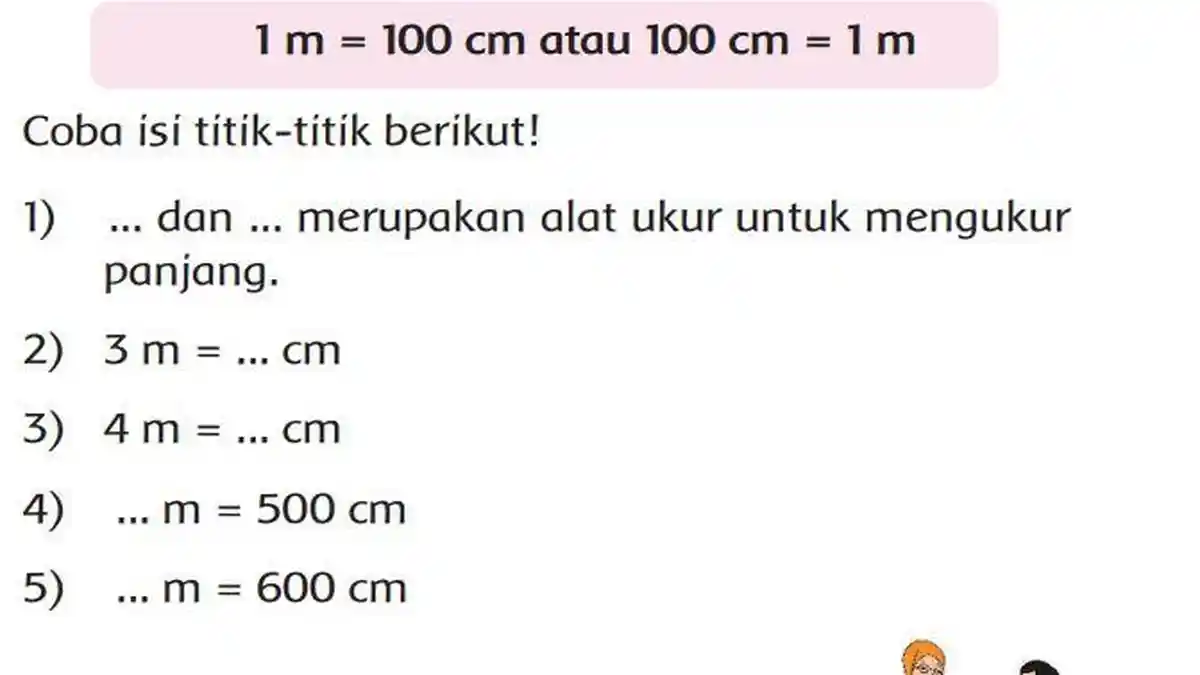 Kunci Jawaban Tema 5 Kelas 2 Halaman 32: Alat Ukur untuk Mengukur Panjang