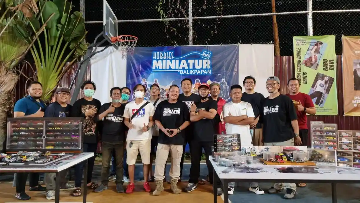 Komunitas Hobbies Miniatur Balikpapan Adakan Gathering dan Kompetisi Tanding Hot Wheels