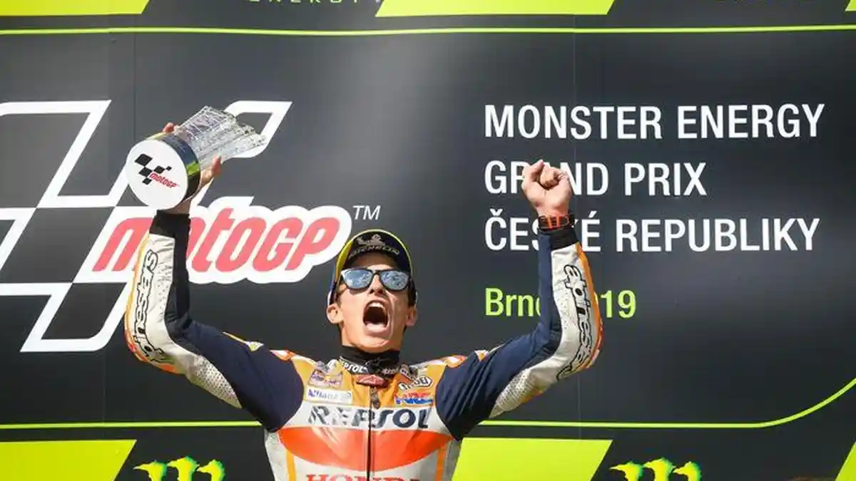 Hasil Kualifikasi MotoGP Austria 2019 - Marc Marquez Start Terdepan, Rossi Ke-10