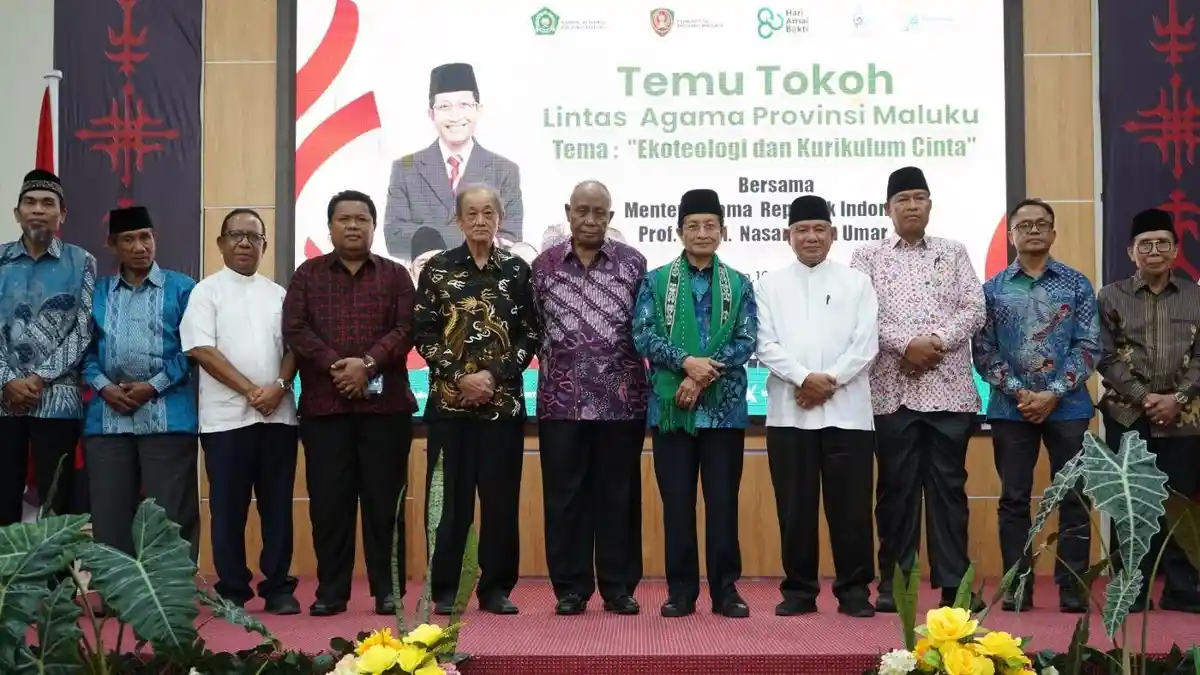 Gubernur Maluku dan Menteri Agama Serukan Perdamaian Saat Temu Tokoh Lintas Agama