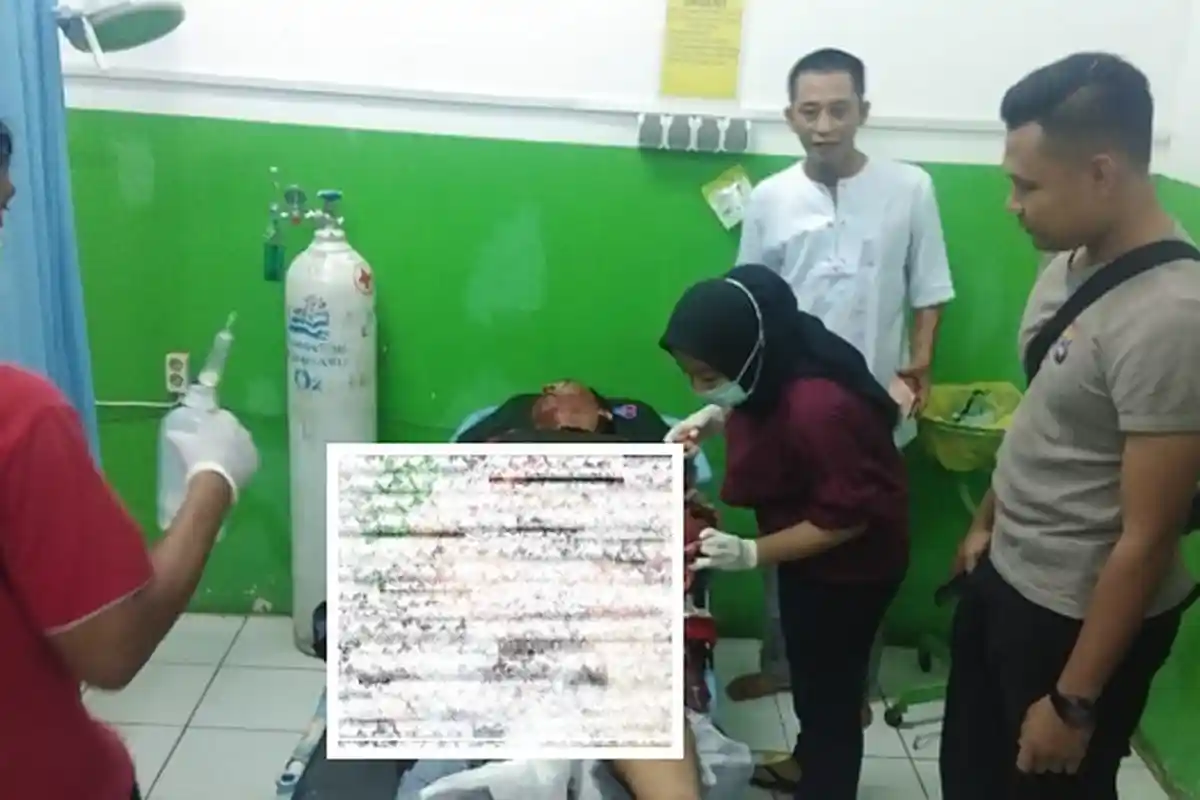 Perkelahian Berdarah Gegerkan Warga Cangkring Tapin, Pelaku Serahkan Diri
