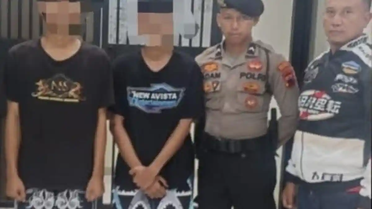 Polresta Cilacap Tangkap Dua Kelompok Remaja Bersenjata Tajam dalam Semalam