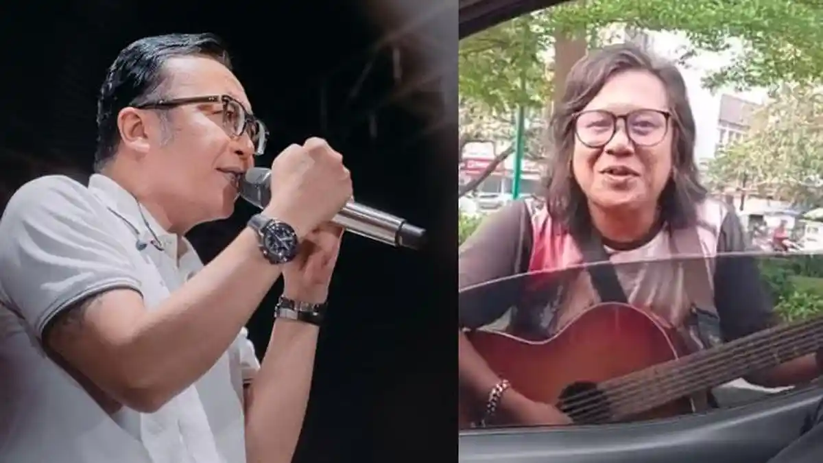 Ari Lasso Unggah Video Pengamen Mirip Dirinya, Rambut Panjang Berkacamata: Asli ya ini?