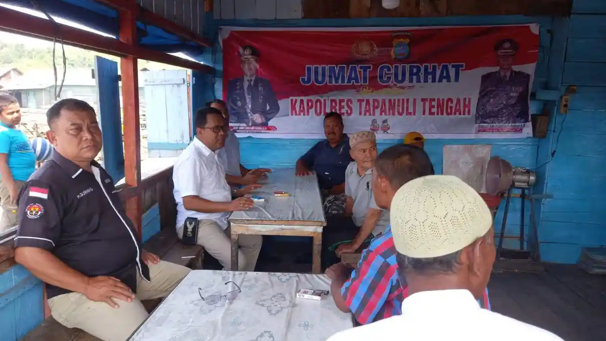 Kelompok Nelayan Keluhkan Pencurian dan Narkoba saat Jumat Curhat