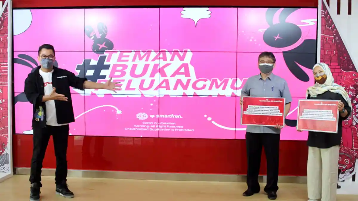 Smartfren Jadi Teman Buka Peluang untuk Rumah Baca dan UMKM Disabilitas