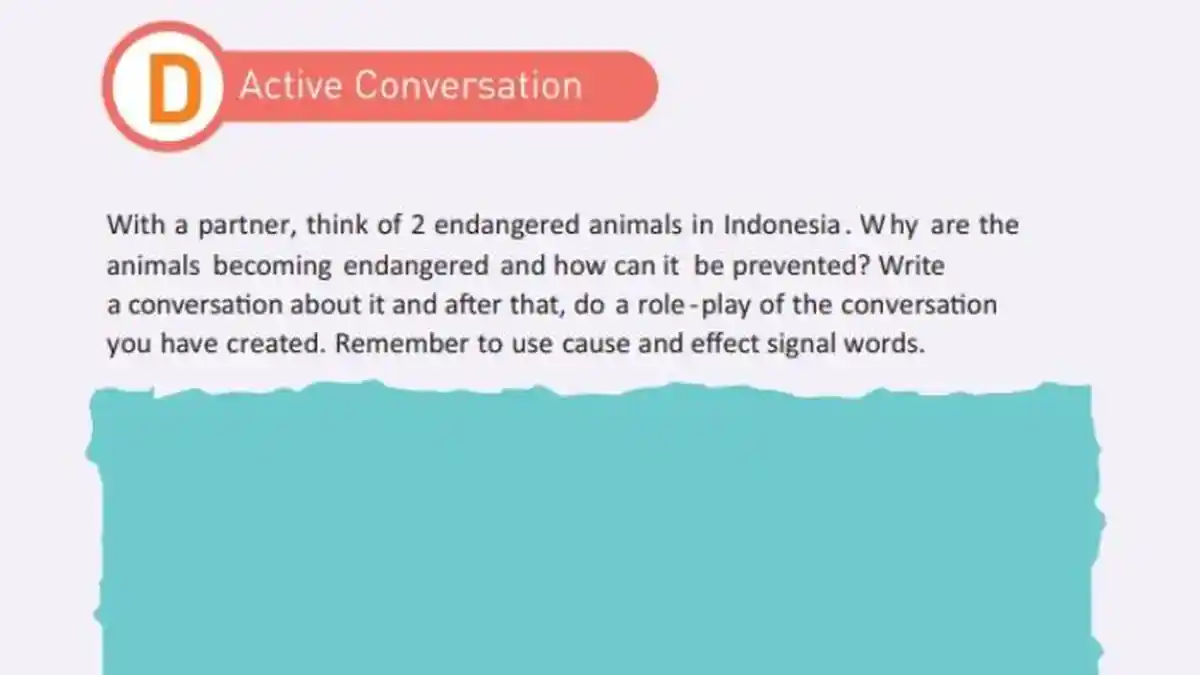 Kunci Jawaban Bahasa Inggris Kelas 11 Halaman 82, Active Conversation