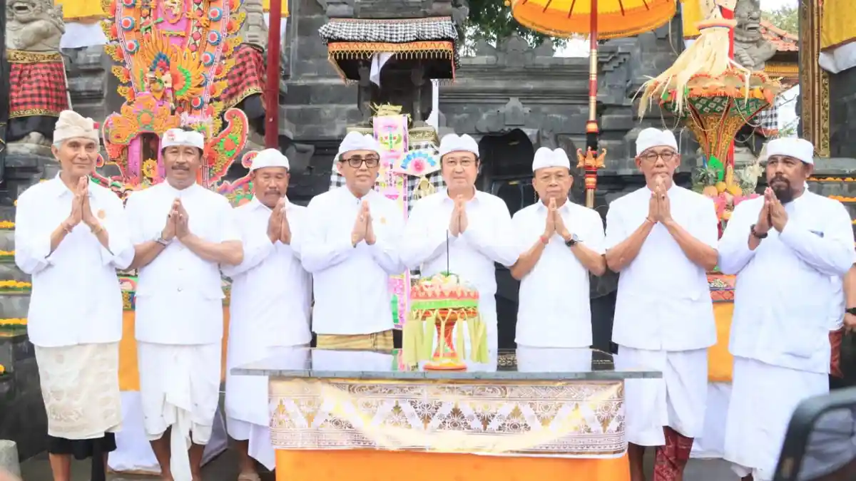 Prosesi Karya Tawur Tabuh Gentuh di Buleleng, Jaya Negara: Perkuat Semangat Ngayah dan Kebersamaan