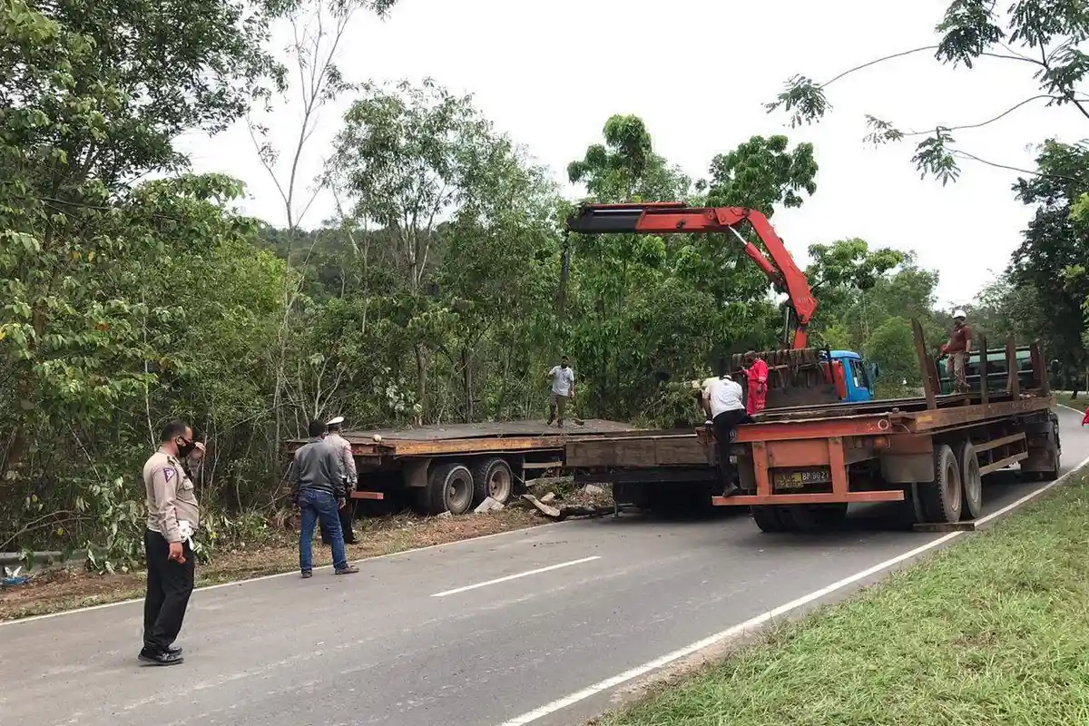 KECELAKAAN DI BATAM - Seorang Korban Baru Pulang dari Pasar, Keluarga Kaget Dapat Kabar Masuk RS