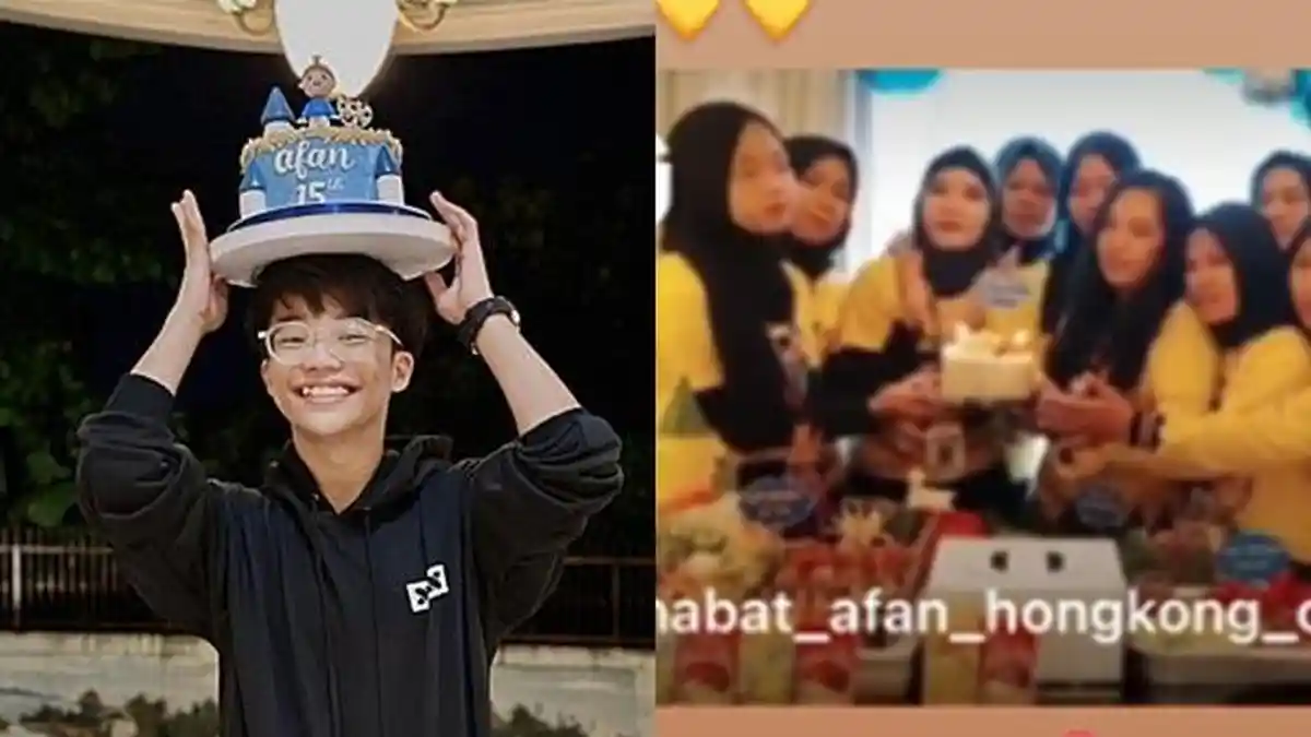 Momen Meriah Ultah Afan DA Dirayakan Penggemar dari Hongkong, Paras Tampan Pedangdut Curi Perhatian