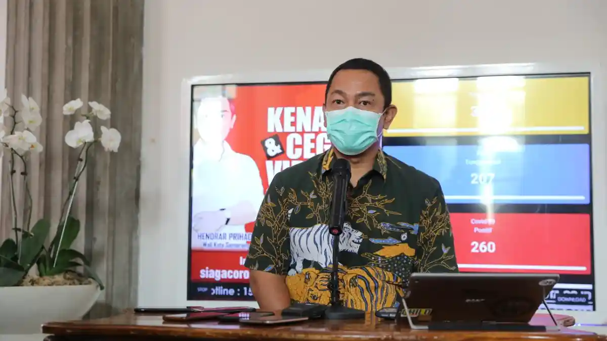 Hendi Targetkan Deteksi Penderita Covid-19 di Semarang Sebelum Kritis