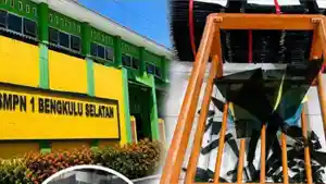 Kepala-SMPN-1-Bengkulu-Selatan-Liasrawati-kiri-dan-meja-yang-rusak-kanan.jpg