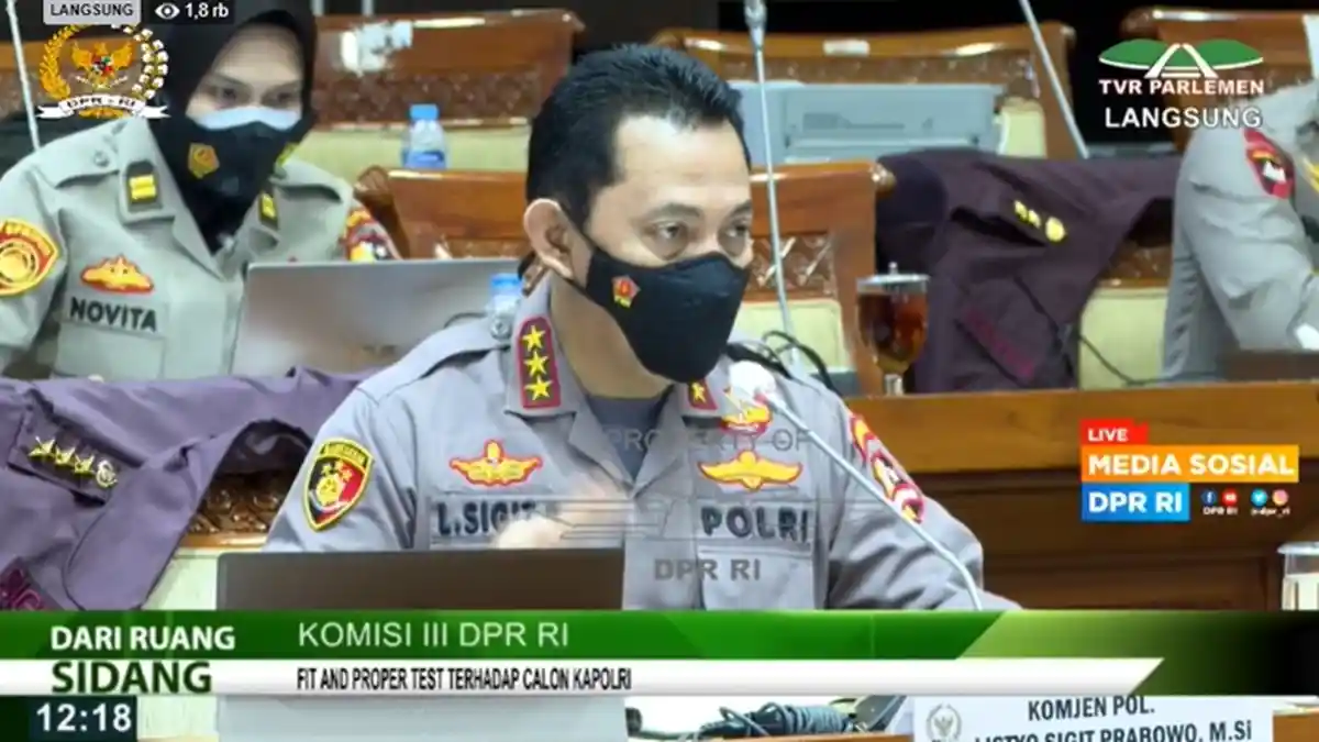 Layanan Darurat Polisi Tunggal Secara Nasional, Konek Mobil Patroli, Ini 9 Program Calon Kapolri
