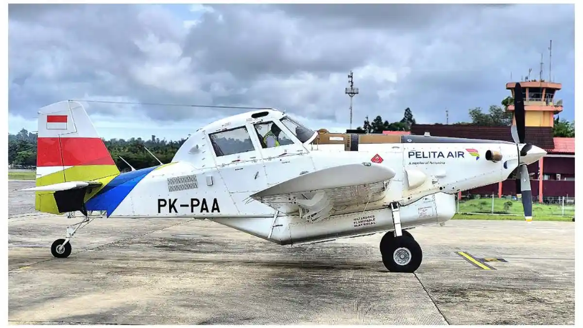 Pesawat Charter Pelita Air AT-802 PK-PAA Jatuh di Long Bawan, Ini Kronologinya