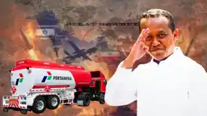 20260328-Kolase-foto-Bahlil-Lahadalia-peta-Selat-Hormuz-dan-mobil-tanki-Pertamina.jpg