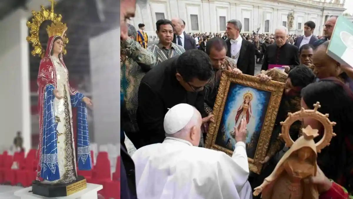 Cerita di Balik Momen Paus Fransiskus Berdoa kepada Patung Maria Bunda ...