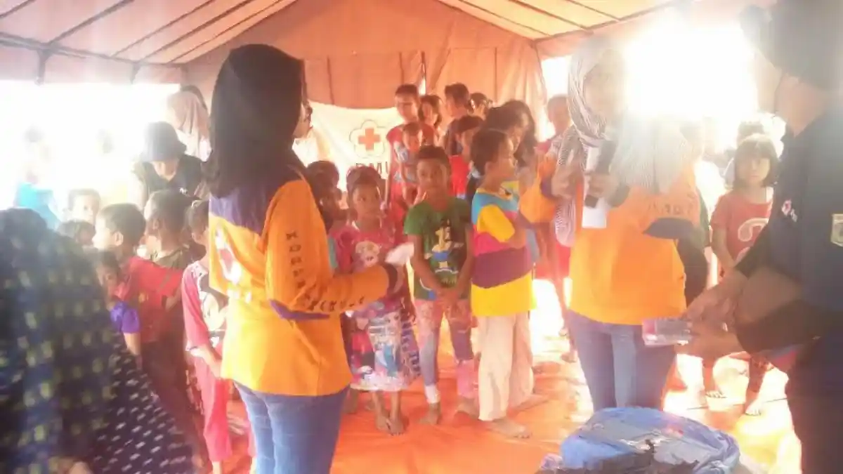 PMI Lakukan Pendampingan untuk Balita di Bukit Duri