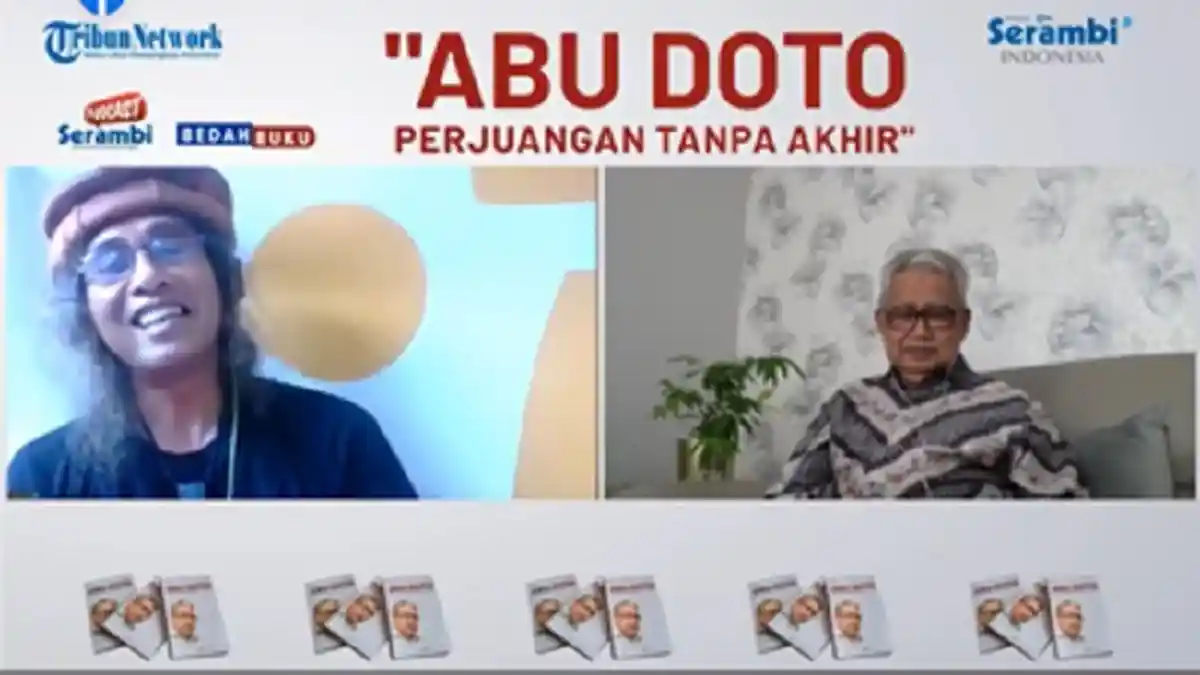 Bedah Buku Abu Doto, dr H Zaini Abdullah: Dulu Tiap Hari Didemo untuk Turun dari Gubernur