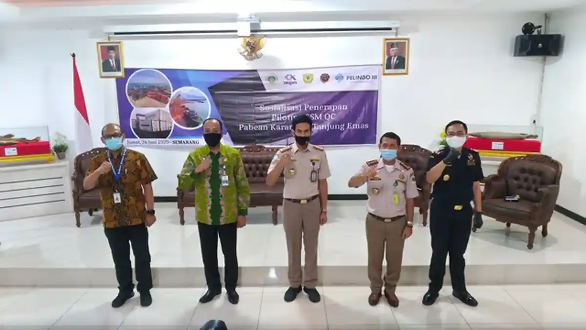 SSm & Joint Inspection di Pelabuhan Tanjung Emas Semarang Pangkas Dwelling Time Jadi 2 Hari Saja