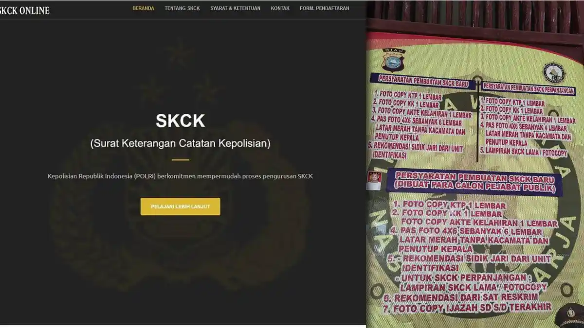 Cara Membuat SKCK Lengkap Dengan Persyaratan dan Cara Memperpanjang Masa Berlakunya