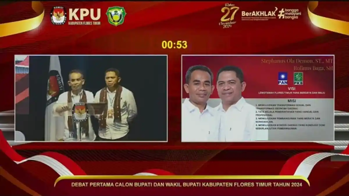 Paslon Stephanus Ola Demon dan Rofinus Baga Wujudkan Kabupaten Siaga 